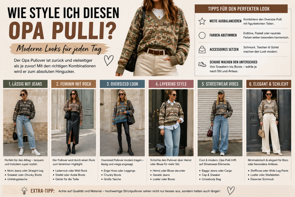 Wie style ich diesen Opa Pulli